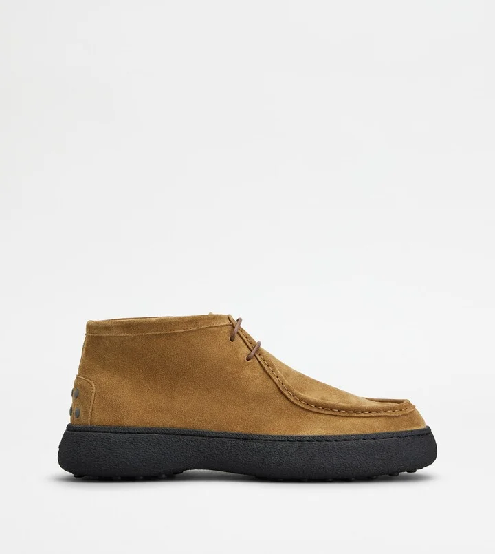 Tod's W. G. Boots in Suede