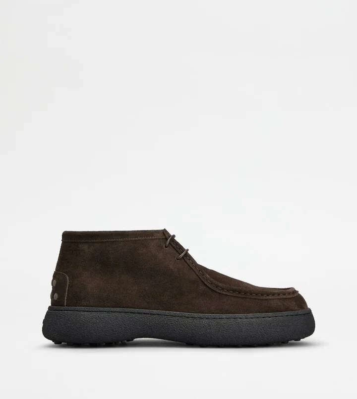 Tod's W. G. Boots in Suede