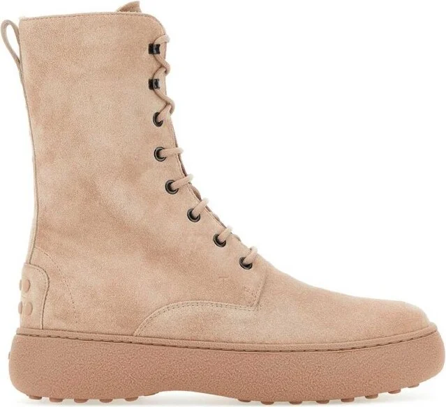 Tod's WG Round Toe Ankle Boots