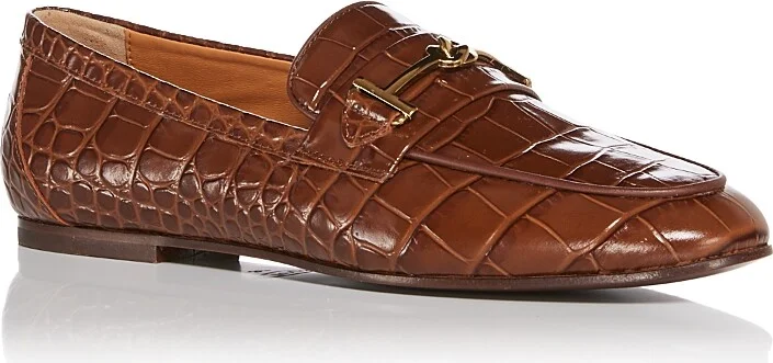 Tod's Women's Kate Croc Print Loafers - Exclusive