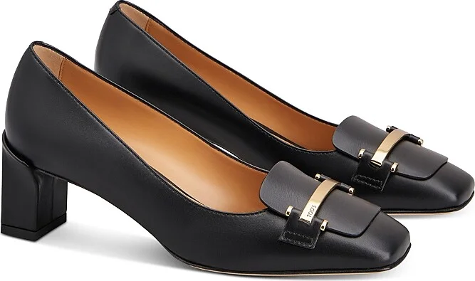 Tod's Women's Leather Loafer Pumps