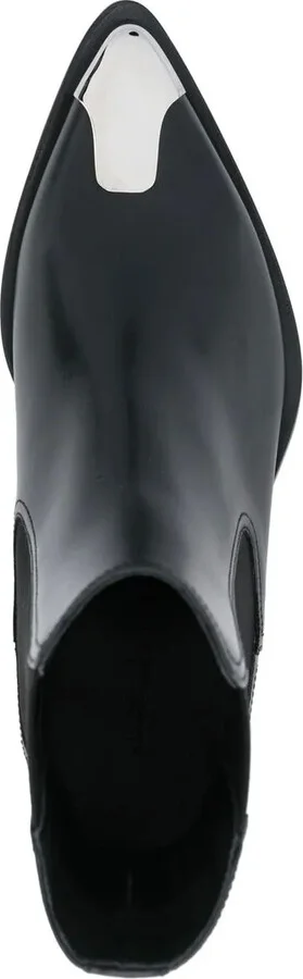 Toe-Cap 35mm Leather Boots - Image 4