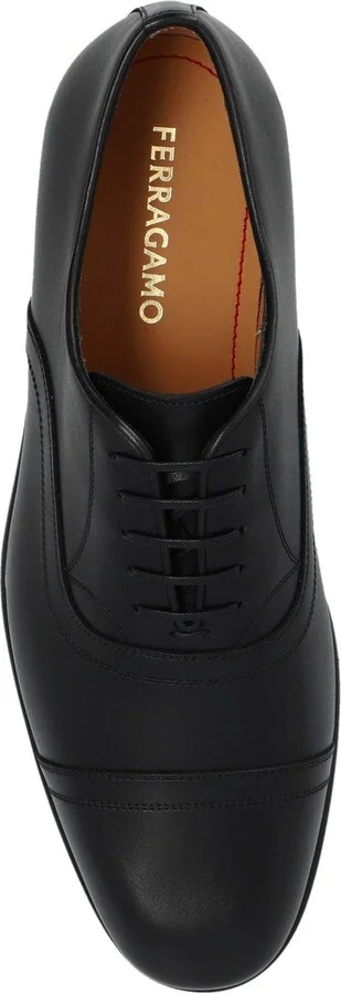 Toe Cap Oxford Shoes - Image 4