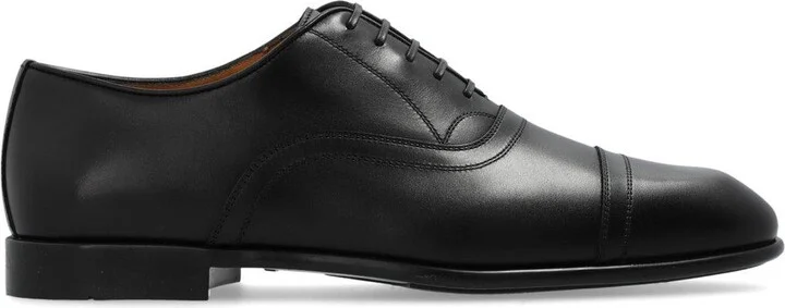 Toe Cap Oxford Shoes