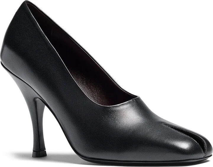 Toe Leather Pumps