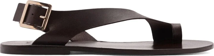 Toe Loop Flat Sandal - Image 7