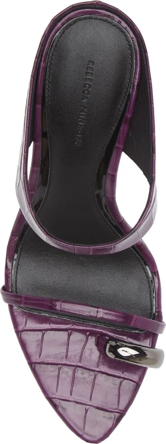 Toe Ring Pointed Toe Slide Sandal - Image 5