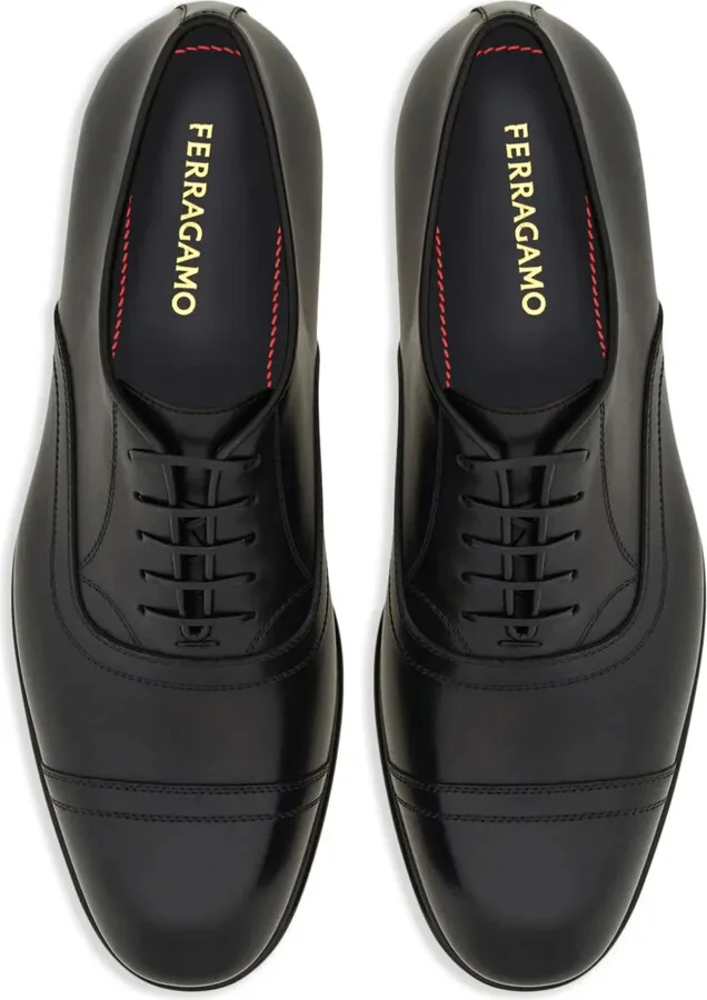 toecapped leather Oxford shoes - Image 4