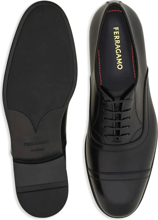 toecapped leather Oxford shoes - Image 5