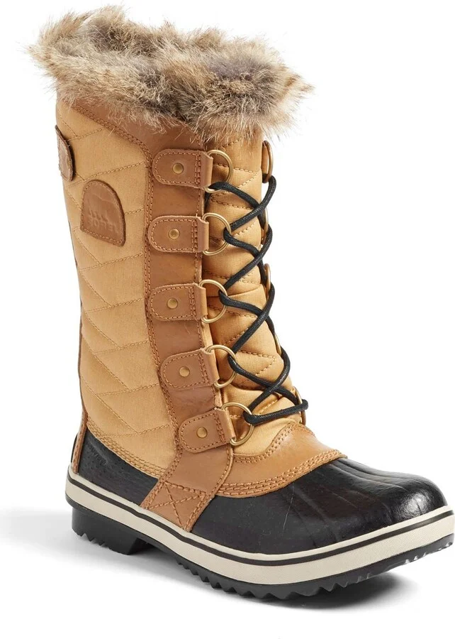 'Tofino II' Faux Fur Lined Waterproof Boot