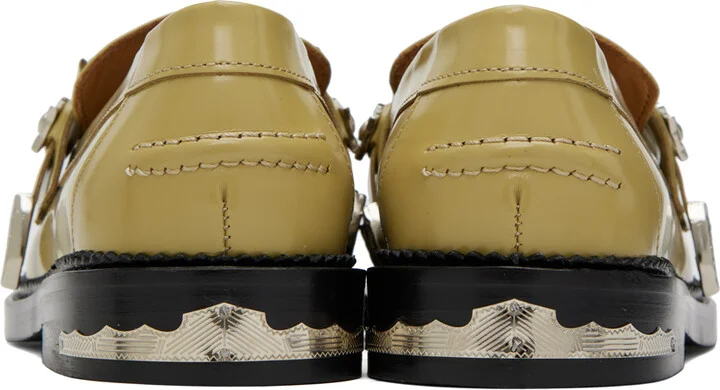 Toga Pulla Beige Hardware Loafers - Image 2