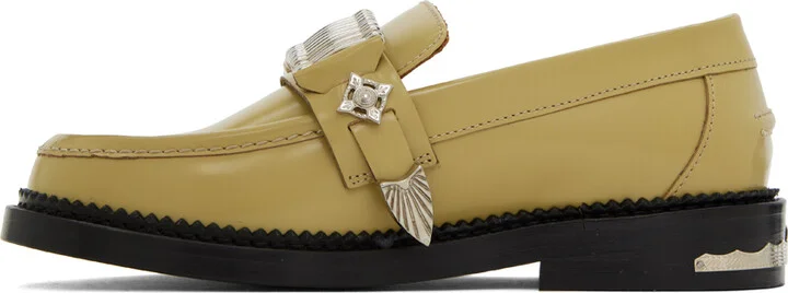 Toga Pulla Beige Hardware Loafers - Image 3