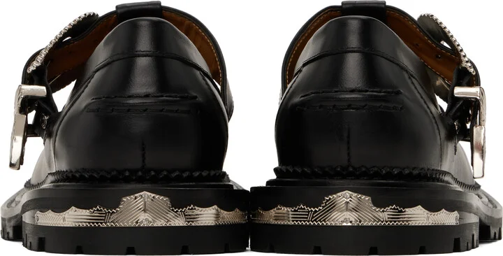 Toga Pulla Black AJ1278 Loafers - Image 2