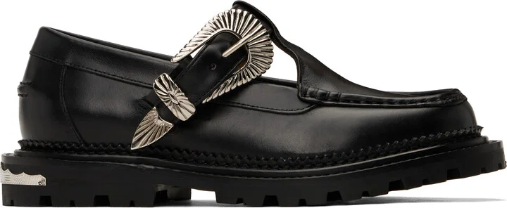 Toga Pulla Black AJ1278 Loafers