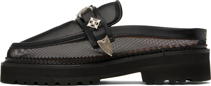 Toga Pulla Black AJ1403 Loafers - Image 3