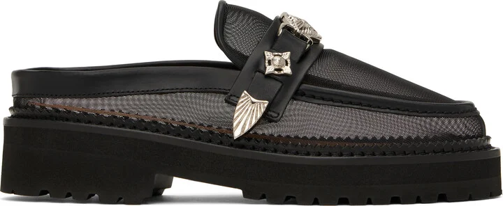 Toga Pulla Black AJ1403 Loafers