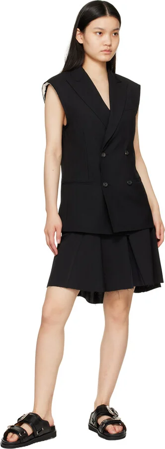 Toga Pulla Black Buckle Sandals - Image 5