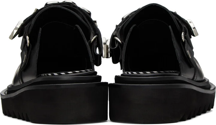 Toga Pulla Black Chunky Loafers - Image 2