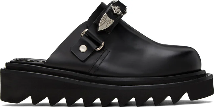 Toga Pulla Black Chunky Loafers