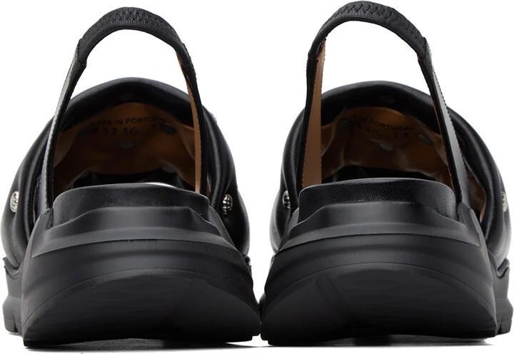 Toga Pulla Black Embellished Sandals - Image 2