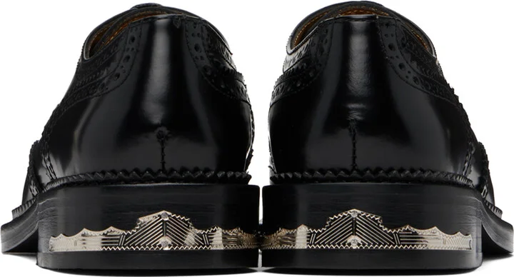 Toga Pulla Black Fringed Oxfords - Image 2