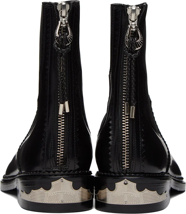 Toga Pulla Black Hardware Boots - Image 2