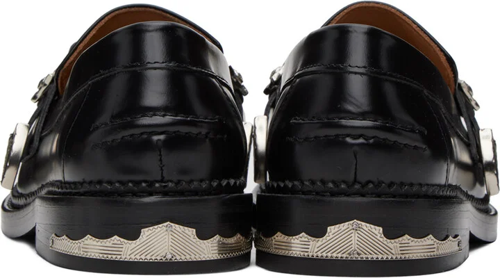 Toga Pulla Black Hardware Loafers - Image 2