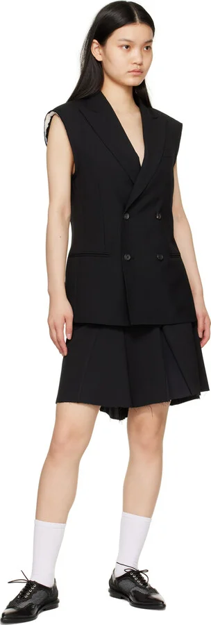 Toga Pulla Black Lace-Up Oxfords - Image 5