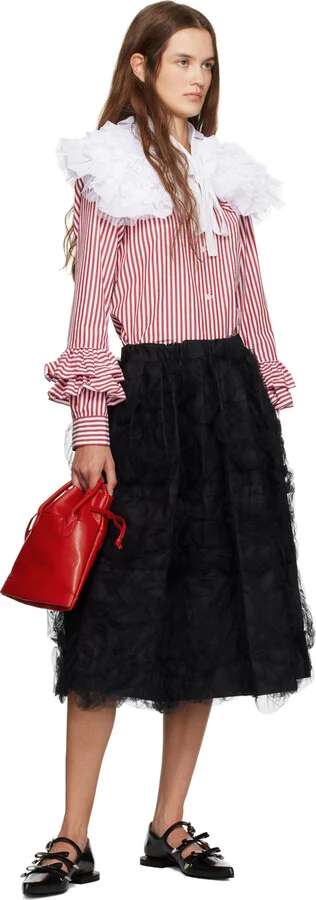 Toga Pulla Black Mary Jane Ballerina Flats - Image 5
