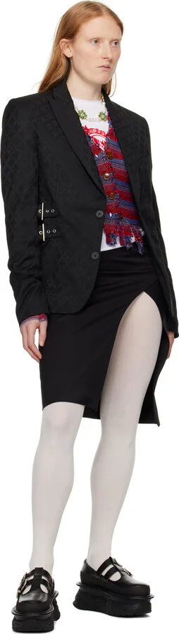 Toga Pulla Black Platform Mary Jane Oxfords - Image 5