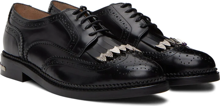 Toga Pulla Black Polido Derbys - Image 4