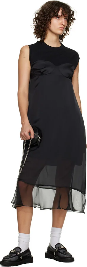 Toga Pulla Black Semi-Sheer Loafers - Image 5