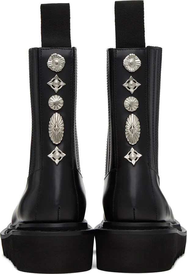 Toga Pulla Black Side Gore Boots - Image 2