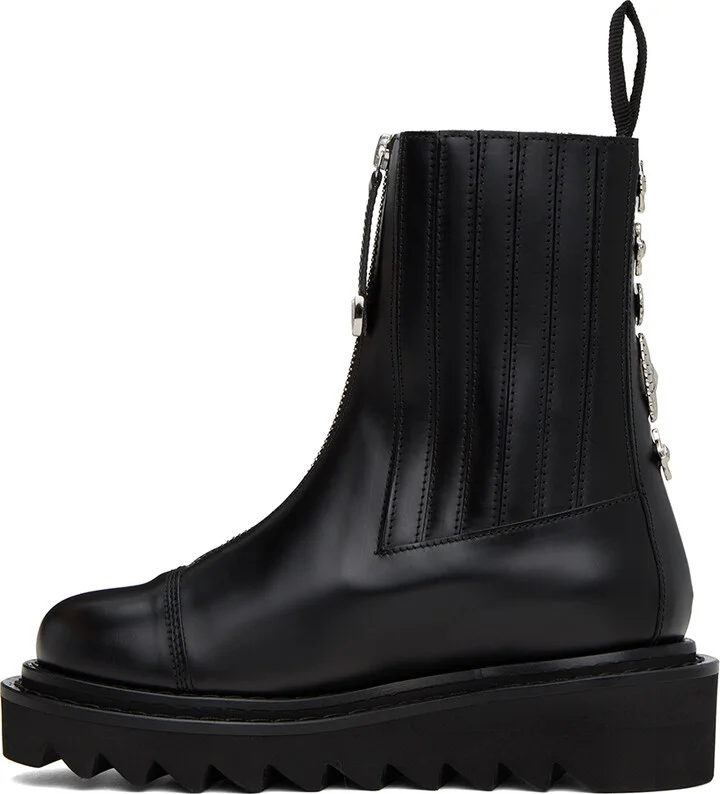 Toga Pulla Black Side Gore Boots - Image 3