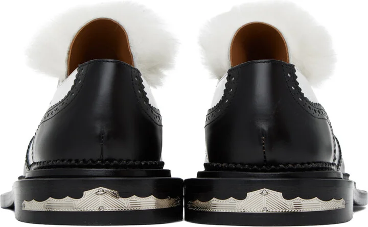 Toga Pulla Black & White Hardware Oxfords - Image 2