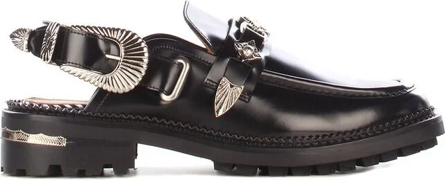 Toga Pulla Metallic Mule Loafer