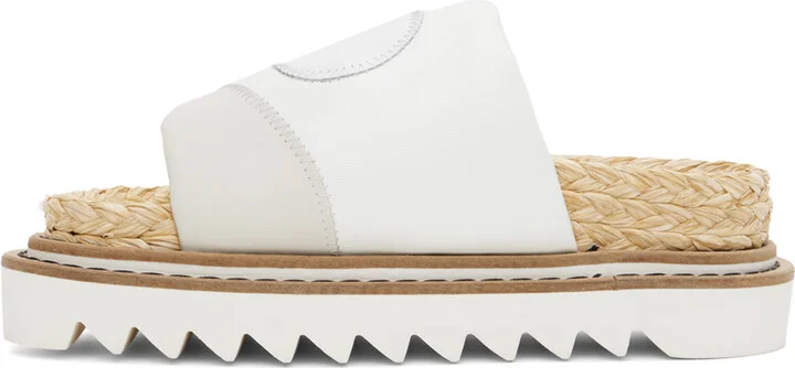 Toga Pulla Off-White Embellished Sandals - Image 3