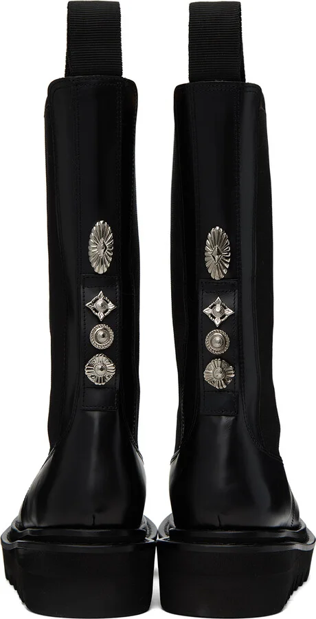 Toga Pulla SSENSE Exclusive Black Boots - Image 2
