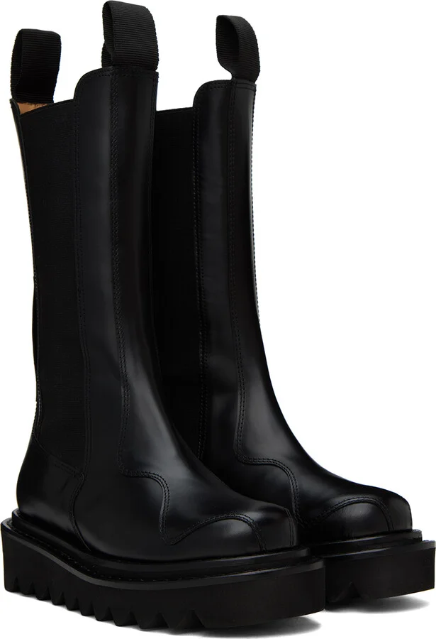 Toga Pulla SSENSE Exclusive Black Boots - Image 4