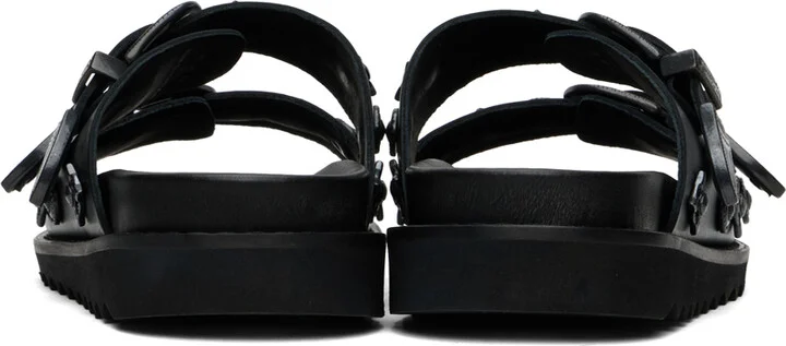 Toga Pulla SSENSE Exclusive Black Buckle Sandals - Image 2