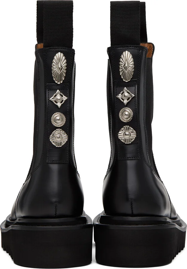 Toga Pulla SSENSE Exclusive Black Chelsea Boots - Image 2