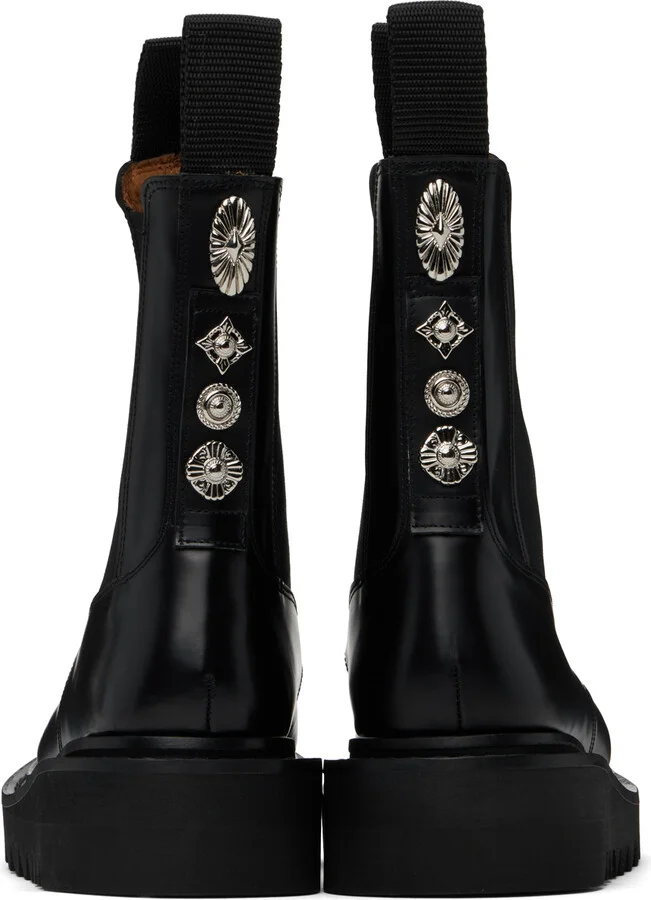 Toga Pulla SSENSE Exclusive Black Chelsea Boots - Image 2