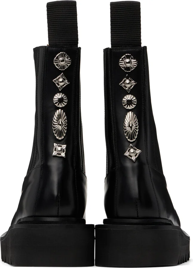 Toga Pulla SSENSE Exclusive Black Chelsea Boots - Image 2