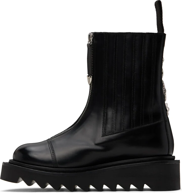 Toga Pulla SSENSE Exclusive Black Chelsea Boots - Image 3