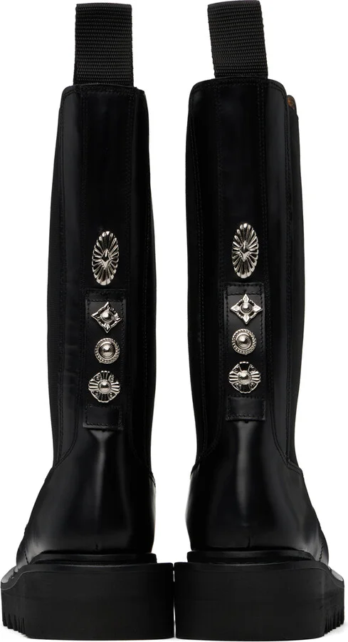 Toga Pulla SSENSE Exclusive Black Chelsea Boots - Image 2
