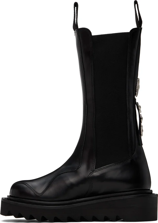 Toga Pulla SSENSE Exclusive Black Chelsea Boots - Image 3