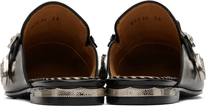 Toga Pulla SSENSE Exclusive Black Classic Loafers - Image 2