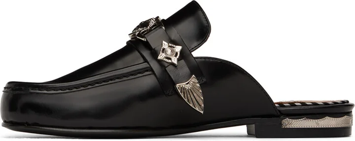 Toga Pulla SSENSE Exclusive Black Classic Loafers - Image 3