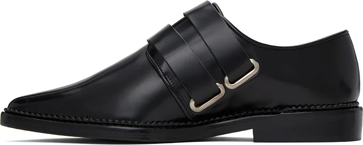 Toga Pulla SSENSE Exclusive Black Derbys - Image 3