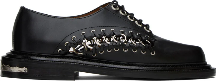 Toga Pulla SSENSE Exclusive Black Derbys